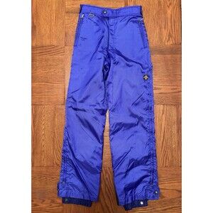 Vintage Men's Descente BLUE Ski Snowboard Pants Winter Snow Pants Size 34